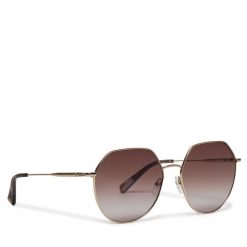 Okulary przeciwsłoneczne Longchamp. Żółte okulary przeciwsłoneczne Longchamp, bez wzorów. Za 549.99 zł.