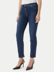 Luisa Spagnoli Jeansy Alicudi 542850 Granatowy Skinny Fit. Niebieskie jeansy LUISA SPAGNOLI, bez wzorów. Za 855.99 zł.