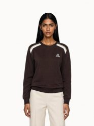 Bluza damska Le Coq Sportif Heritage. Brązowe bluzy Le Coq Sportif, l, bez wzorów, z materiału, bez kaptura. Za 311.50 zł.