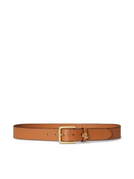 LAUREN RALPH LAUREN Pasek 412968765009 Brązowy. Brązowe paski Lauren Ralph Lauren, bez wzorów, ze skóry. Za 369.99 zł.