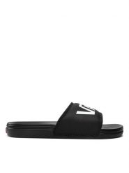 Vans Klapki La Costa Slide-On VN0A5HF5IX61 Czarny. Czarne klapki Vans, bez wzorów, z materiału, bez obcasa. Za 109.99 zł.