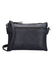 Beagles Torebka w kolorze granatowym - 24 x 16 x 3 cm rozmiar: onesize. Niebieskie torby na ramię Beagles, bez wzorów, z materiału, na ramię, bez dodatków. Za 95.99 zł.