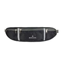 Saszetka do paska Waist bag. Szare torby na ramię BERGSON, bez wzorów, eleganckie, bez dodatków. Za 47.99 zł.