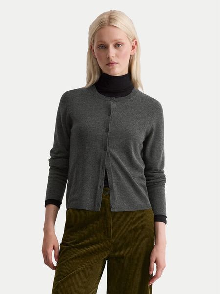 Marc O'Polo Kardigan 509 5118 61085 Szary Slim Fit. Szare kardigany Marc O'Polo, xs, bez wzorów, z wełny. Za 649.99 zł.