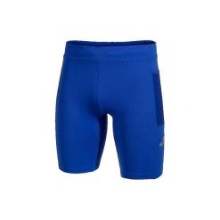 Legginsy Joma Elite X niebieskie do biegania. Niebieskie legginsy Joma, xs, bez wzorów, z materiału, do biegania. Za 133.00 zł.