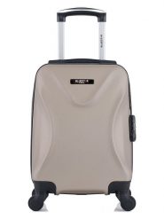 BlueStar Walizka "Garibaldi" w kolorze beżowym - 32 x 46 x 20 cm rozmiar: onesize. Brązowe walizki BlueStar, bez wzorów. Za 126.99 zł.