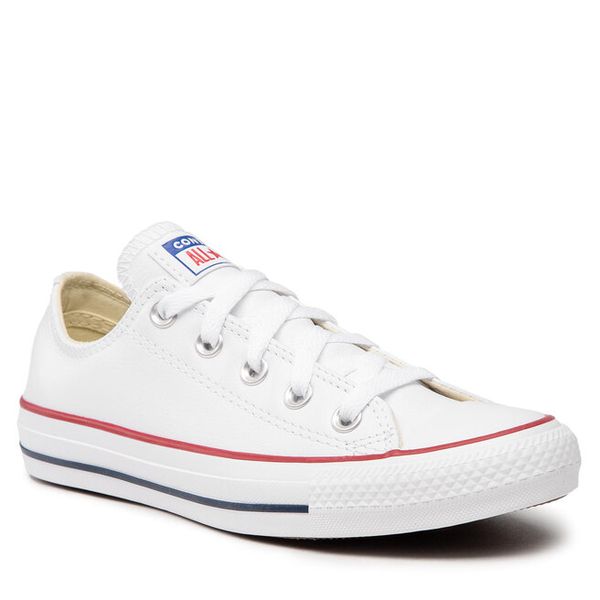 Trampki Converse. Brązowe trampki Converse, bez wzorów, bez zapięcia. Za 449.99 zł.