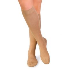 Skarpetki bambusowe 3/4 COMFORT FEET beżowe. Brązowe skarpety OEM, bez wzorów, z elastanu. Za 47.77 zł.