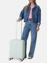 Reebok Walizka kabinowa CEO-RBK-WAL-027-S Niebieski. Niebieskie walizki Reebok, bez wzorów. Za 279.99 zł.