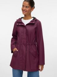 Vero Moda Płaszcz przeciwdeszczowy w kolorze fioletowym rozmiar: XS. Różowe kurtki sportowe Vero Moda, xs, bez wzorów, bez kaptura, outdoorowe. Za 169.95 zł.