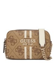 Guess Torebka HWOS96 72140 Beżowy. Brązowe torebki klasyczne Guess, z aplikacjami, ze skóry, bez dodatków. Za 499.99 zł.
