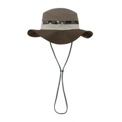 Kapelusz BUFF EXPLORE BOONEY HAT HETCH FOREST. Brązowe kapelusze Buff, bez wzorów, z materiału. Za 219.90 zł.