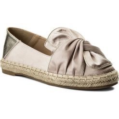 Espadryle JENNY FAIRY WS56705-1. Brązowe espadryle Jenny Fairy, bez wzorów, z materiału, bez obcasa, bez zapięcia. W wyprzedaży za 39.99 zł.