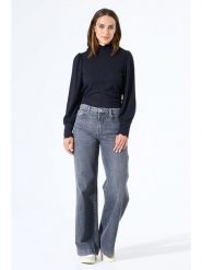 Garcia Bluzka w kolorze czarnym rozmiar: S. Czarne bluzki Garcia, s, bez wzorów, z koronki, bez kołnierzyka, bez ramiączek. Za 83.03 zł.