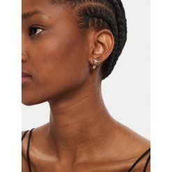 Kolczyki Trussardi. Żółte kolczyki TRUSSARDI, złote. Za 219.99 zł.