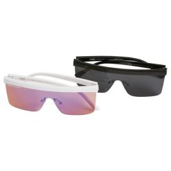 Okulary Przeciwsłoneczne Unisex Dla Dorosłych Rhodos (zestaw 2 Sztuk). Białe okulary przeciwsłoneczne Urban Classics, bez wzorów, sportowe. Za 100.99 zł.