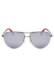 Adidas Okulary przeciwsłoneczne unisex w kolorze srebrno-błękitnym rozmiar: 58. Niebieskie okulary przeciwsłoneczne Adidas, bez wzorów, z tworzywa sztucznego. Za 174.95 zł.