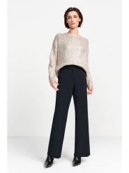 Rich&Royal Sweter w kolorze beżowym rozmiar: XL. Brązowe swetry Rich&Royal, xl, bez wzorów, z wełny, bez ramiączek. Za 262.29 zł.