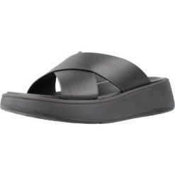 Sandały Fitflop Model Fw5 090 W Kolor Czarny. Czarne sandały Flip Flop, bez wzorów, ze skóry, sportowe, bez obcasa, bez zapięcia. Za 606.50 zł.
