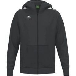 Bluza z kapturem Erima CMPT Wings. Czarne bluzy Erima, m, bez wzorów, z bawełny, z kapturem. Za 265.65 zł.