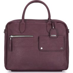 Torba na laptopa 87-3P-700-V. Fioletowe torby na laptopa Wittchen, bez wzorów, bez dodatków. Za 239.90 zł.