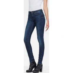 G-Star Raw - Jeansy Midge Zip. Niebieskie jeansy G-Star Raw, bez wzorów. W wyprzedaży za 399.90 zł.
