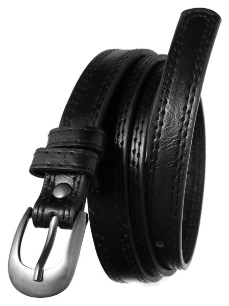 Pasek damski czarny Cavaldi SBB-CV-1 BLACK. Czarne paski 4U Cavaldi, bez wzorów, ze skóry, eleganckie. Za 8.99 zł.