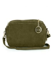 Mia Tomazzi Skórzana torebka "Vittadini" w kolorze zielonym - 23 x 16 x 11 cm rozmiar: onesize. Zielone torby na ramię Mia Tomazzi, bez wzorów, z materiału, na ramię, bez dodatków. Za 195.99 zł.