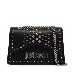 Torebka Just Cavalli. Czarne torebki klasyczne Just Cavalli, bez wzorów, bez dodatków. Za 749.99 zł.