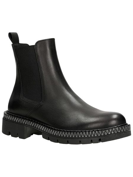 Wojas Skórzane sztyblety w kolorze czarnym rozmiar: 39. Czarne botki Wojas, bez zapięcia. Za 410.94 zł.