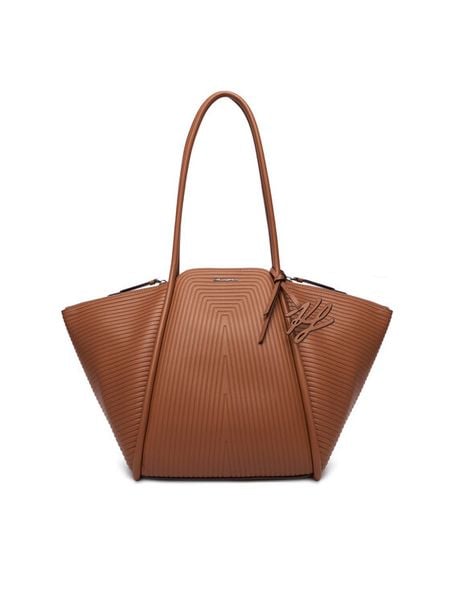 KARL LAGERFELD Torebka B1W30043 Brązowy. Brązowe torebki klasyczne KARL LAGERFELD, bez wzorów, ze skóry, bez dodatków. Za 1,199.00 zł.