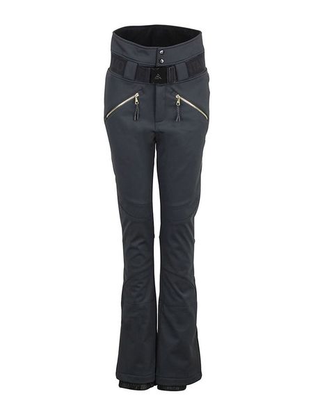 Peak Mountain Spodnie narciarskie "Atlas" w kolorze antracytowym rozmiar: M. Czarne spodnie dresowe Peak Mountain, m, bez wzorów, narciarskie. Za 440.28 zł.