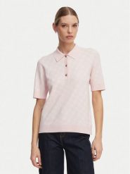 JOOP! Sweter Kella 30101736 Różowy jasny Regular Fit. Czerwone swetry Joop!, bez wzorów, z wiskozy, bez ramiączek. Za 1,049.00 zł.