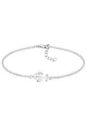 Elli Damska Kotwica Morska ze srebra próby 925 Sterling Silver Bransoletki 1 ct Damski. Szare bransoletki Elli, srebrne. Za 137.99 zł.