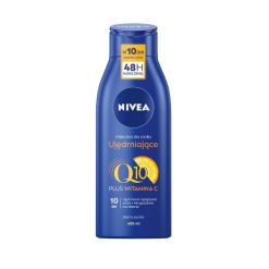 NIVEA Q10 Ujędrniające Mleczko do ciała z witaminą C Balsamy do ciała 400 ml. Balsamy i kremy do ciała Nivea. Za 50.19 zł.