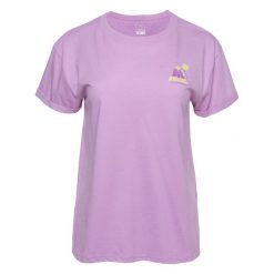 T-shirt Damski Z Krótkim Rękawem Resa. Czerwone t-shirty ELBRUS, bez wzorów, bez kołnierzyka, bez ramiączek. Za 73.99 zł.