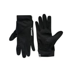 Rękawiczki sportowe dla dorosłych Hummel Light Player Glove. Czarne rękawiczki Hummel, bez wzorów, sportowe. Za 99.00 zł.