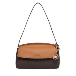 Torebka MICHAEL Michael Kors. Brązowe torebki klasyczne MICHAEL Michael Kors, bez wzorów, bez dodatków. Za 879.99 zł.