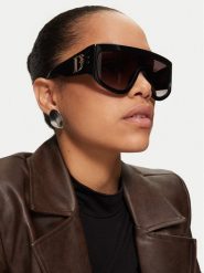 Dsquared2 Okulary przeciwsłoneczne 0149/S 207430 Czarny. Czarne okulary przeciwsłoneczne Dsquared2, bez wzorów, z tworzywa sztucznego. Za 949.99 zł.