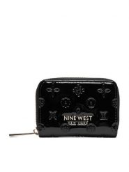Nine West Portfel CEO-NW-W1-005-AW26 Czarny. Czarne portfele Nine West, bez wzorów, ze skóry. Za 69.99 zł.