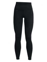Under Armour Legginsy sportowe "Motion" w kolorze czarnym rozmiar: XS. Czarne legginsy Under Armour, xs, bez wzorów, z materiału, z podwyższonym stanem, outdoorowe. Za 101.23 zł.