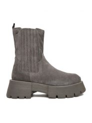 G-Star Raw Botki CEO-WI16-525-01 Szary. Szare botki G-Star Raw, bez wzorów, ze skóry, bez obcasa, na płaskiej podeszwie, bez zapięcia. Za 379.99 zł.
