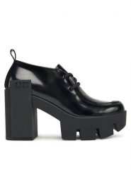 United Nude Półbuty Grip Moc Mid 1095701119 Czarny. Czarne czółenka United Nude, bez wzorów, ze skóry, bez obcasa, na obcasie, bez zapięcia. Za 1,579.00 zł.