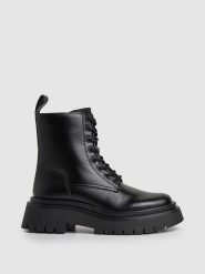 Pepe Jeans FOOTWEAR Botki "Queen Bass" w kolorze czarnym rozmiar: 37. Czarne botki Pepe Jeans FOOTWEAR, bez wzorów, z jeansu, bez obcasa, bez zapięcia. Za 307.46 zł.