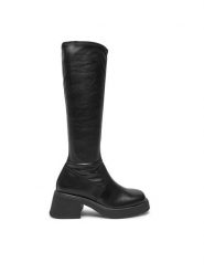 Vagabond Shoemakers Kozaki Dorah 5642-402-20 Czarny. Czarne kozaki Vagabond Shoemakers, ze skóry, bez obcasa, na słupku, bez zapięcia. Za 815.79 zł.
