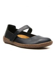 Comfortfusse Skórzane baleriny "Jeylo" w kolorze czarnym rozmiar: 40. Czarne baleriny Comfortfüße, bez wzorów, bez obcasa. Za 279.95 zł.