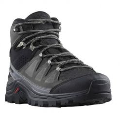 Buty trekkingowe damskie Salomon Quest Rove Mid Gtx. Czarne trekkingi Salomon, z gumy, za kostkę, trekkingowe. Za 666.00 zł.