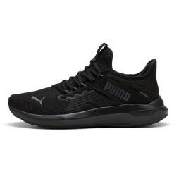 Buty sportowe Puma Softride Enzo 5 Slip Tech. Czarne obuwie sportowe Puma, bez zapięcia, na fitness i siłownię. Za 490.00 zł.