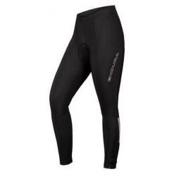 Spodnie rowerowe damskie Endura FS260 Pro Thermo Tight W. Czarne spodnie sportowe ENDURA, m, bez wzorów, rowerowe. Za 349.99 zł.