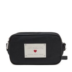 Torebka LOVE MOSCHINO. Czarne listonoszki Love Moschino, bez wzorów, bez dodatków. Za 309.99 zł.